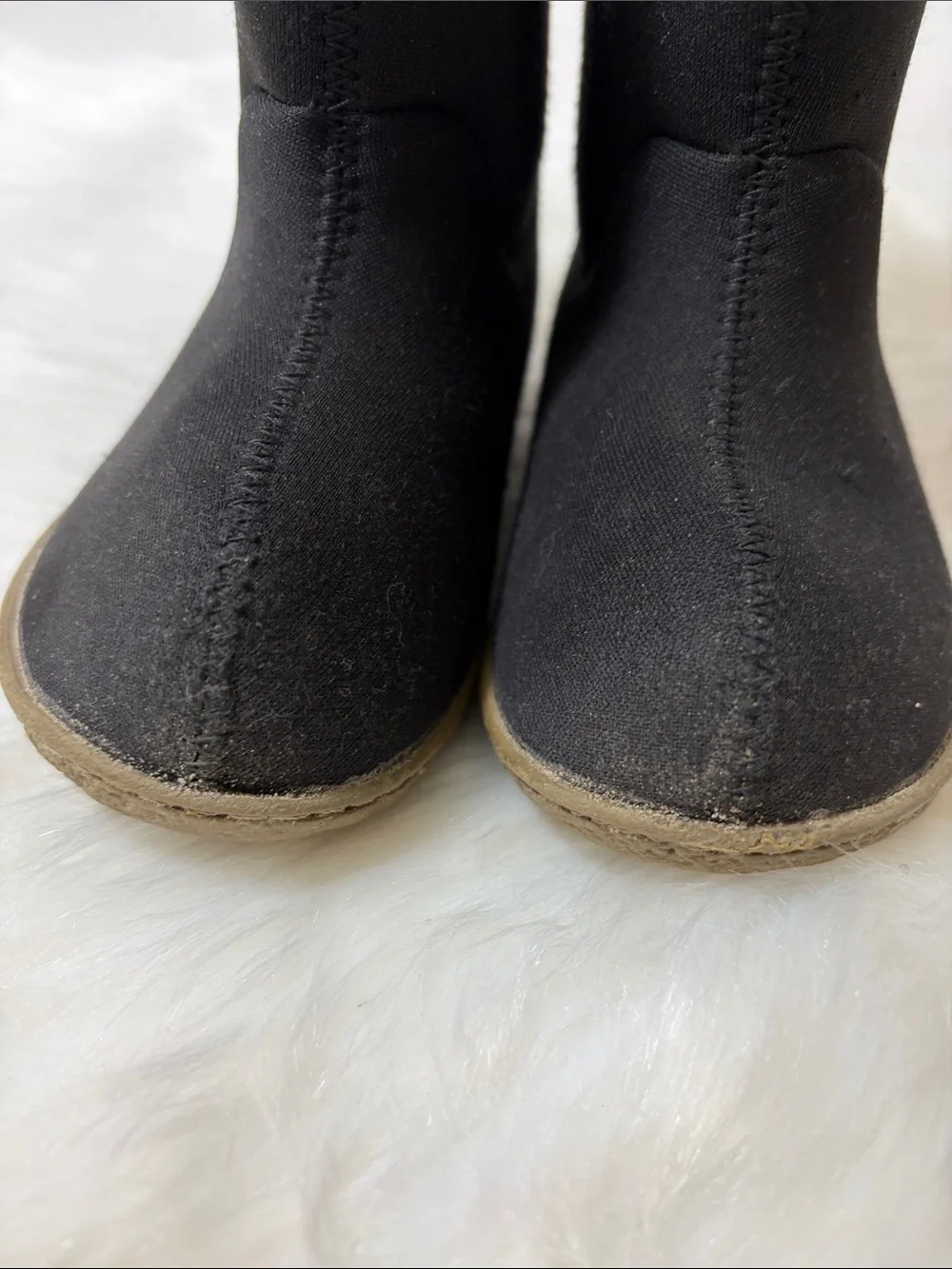 Bogs Black Winter Rain Snow Boots with Soft Faux-Fur Lining